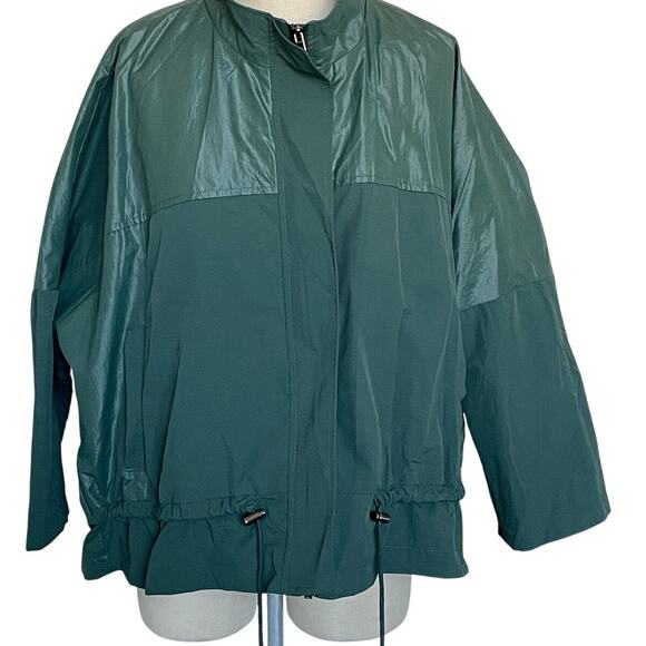 CMCube Jacket Teal Green Windbreaker Jacket - Picture 1 of 8